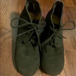 Black Wedge Y Not Booties